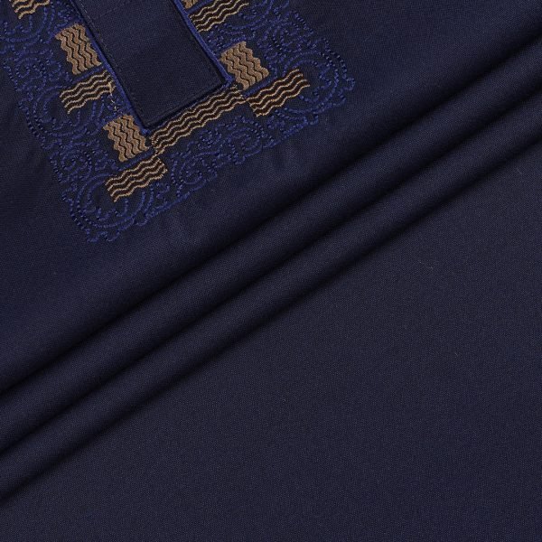 Navy Blue Royal Panjabi - Image 3