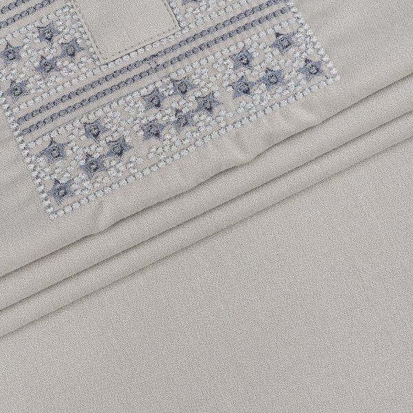 Premium Ash Grey Sophistication Panjabi - Image 3