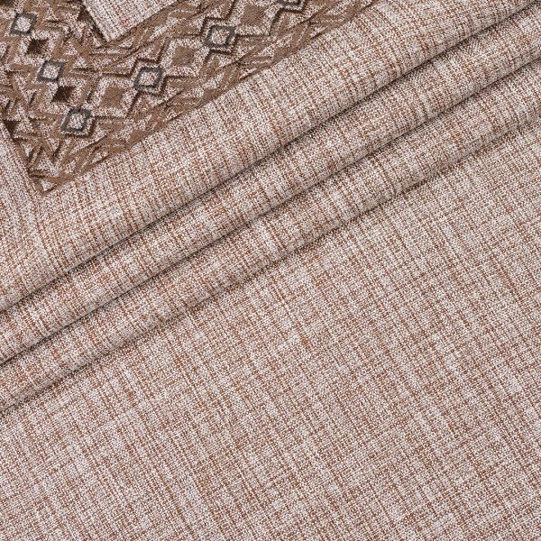 Luxury Light Brown Textured Panjabi - Image 3