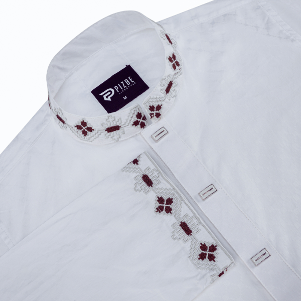 White Elegance Panjabi - Image 2