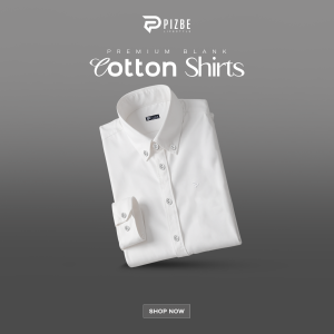 Premium Solid Shirts for Men I White