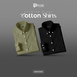 2 pcs Combo | Premium Solid Shirt For Men | Combo-04